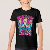 Aangepaste verjaardagscadeau bootleg voor jongens  Tri-Blend shirt (Voorkant)