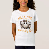 Aangepaste Verjaardagsduivel T-shirt (Voorkant)