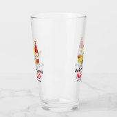 Aangepaste verjaardagsfeest BBQ Fun Glas (Links)