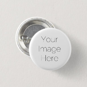 Aangepaste verjaardagsfoto badge voor kinderen ronde button 3,2 cm