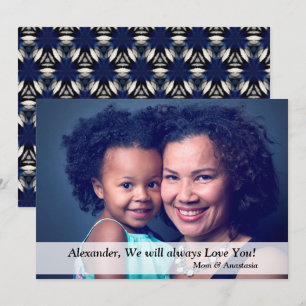 Aangepaste verjaardagsfoto personaliseren kaart