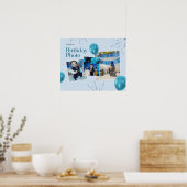 Aangepaste verjaardagsfotocollage-afdruk poster (Keuken)