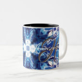 Aangepaste verjaardagsgeschenken tweekleurige koffiemok (Voorkant rechts)