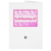 Aangepaste verjaardagskaart voor binnenste kleurpa (Achterkant)