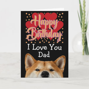 Aangepaste verjaardagskaart voor je vader kaart