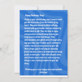 Aangepaste verjaardagskaarten - Leuke & Unieke Des Kaart (Achterkant)