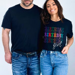 Aangepaste verjaardagspartij team squad of crew ma t-shirt<br><div class="desc">Verhoog de verjaardagsfestiviteiten met ons Custom Birthday Party Team Squad Of Crew Matching T-Shirt, speciaal ontworpen voor het verjaardagsmeisje en haar entourage. Het verjaardagsmeisje shirt staat centraal, versierd met een feestelijk ontwerp dat haar tot koningin van de viering verklaart. Het is niet alleen een shirt, het is een stijlvolle proclamatie...</div>