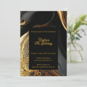 Aangepaste verjaardagsuitnodiging kaart (Staand voorkant)