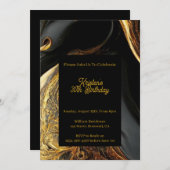 Aangepaste verjaardagsuitnodiging kaart (Voorkant / Achterkant)