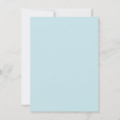 Aangepaste verjaardagsuitnodiging met knuffelbeer kaart (Achterkant)