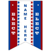 Aangepaste verkiezingsbanner vlaggetjes (Derde vlag)