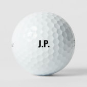 Aangepaste verkochte Initialen Titleist Pro VI Golfballen (Voorkant)