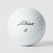 Aangepaste verkochte Initialen Titleist Pro VI Golfballen (Logo)