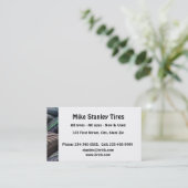 Aangepaste verkoopactiviteiten voor nieuwe of twee visitekaartje (Staand voorkant)