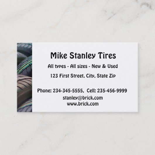 Aangepaste verkoopactiviteiten voor nieuwe of twee visitekaartje (Voorkant)