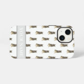 Aangepaste verkoopbare Duitse herderhond iPhone Hoesje (Achterkant horizontaal)