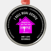 Aangepaste verkoper van verwijzingen naar onroeren metalen ornament (Voorkant)