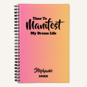 Aangepaste verloopnaam en jaar manifestatie tijdsc notitieboek (Voorkant)