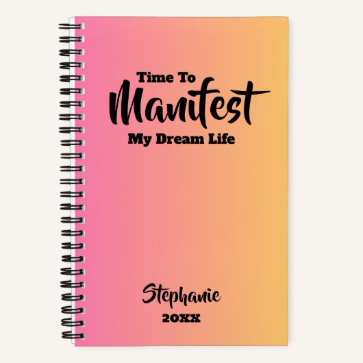 Aangepaste verloopnaam en jaar manifestatie tijdsc notitieboek (Voorkant)