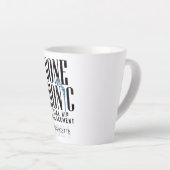 Aangepaste vernieuwingsrondes van de Gone Bionic H Latte Mok (Rechterhoek)