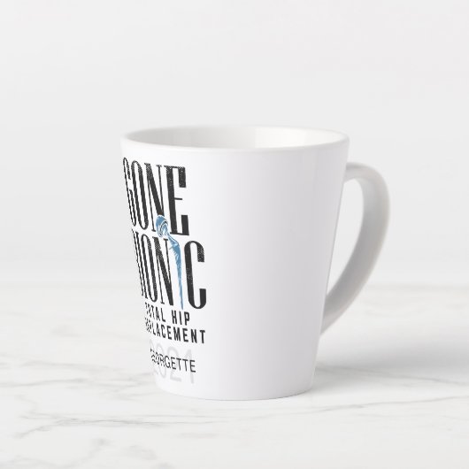 Aangepaste vernieuwingsrondes van de Gone Bionic H Latte Mok (Rechterhoek)