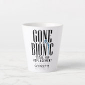 Aangepaste vernieuwingsrondes van de Gone Bionic H Latte Mok (Voorkant)