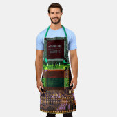 Aangepaste verpakking en Glitch printkaart robotic Schort (Gedragen)