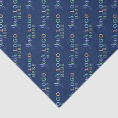 Aangepaste verpakking met bedrijfsmerk en Logo Tissuepapier (Detail)