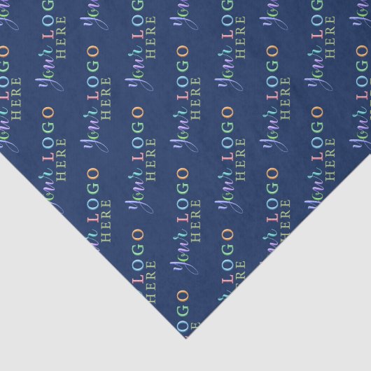 Aangepaste verpakking met bedrijfsmerk en Logo Tissuepapier (Detail)