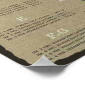 Aangepaste verpakking voor overlappingen 11 x 14 A Poster (Hoek)