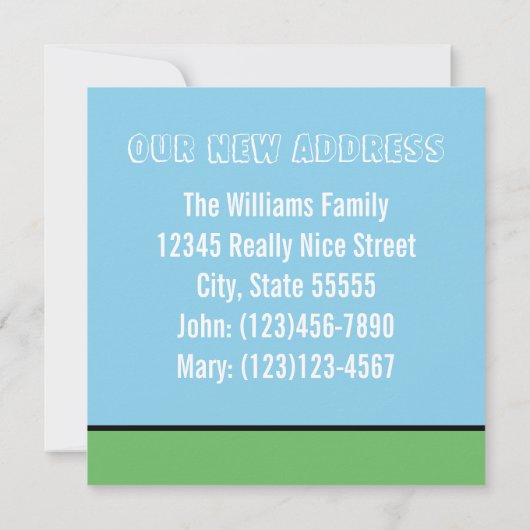 Aangepaste verplaatsing van vrachtwagen aankondiging (Achterkant)