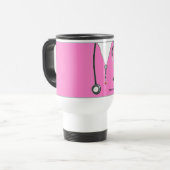 Aangepaste verpleegkundige Collectible Travel Mug Reisbeker (Voorkant links)
