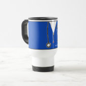 Aangepaste verpleegkundige Collectible Travel Mug Reisbeker (Voorkant links)