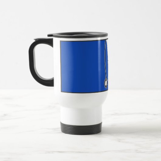 Aangepaste verpleegkundige Collectible Travel Mug Reisbeker (Links)