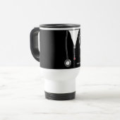 Aangepaste verpleegkundige Collectible Travel Mug Reisbeker (Voorkant links)