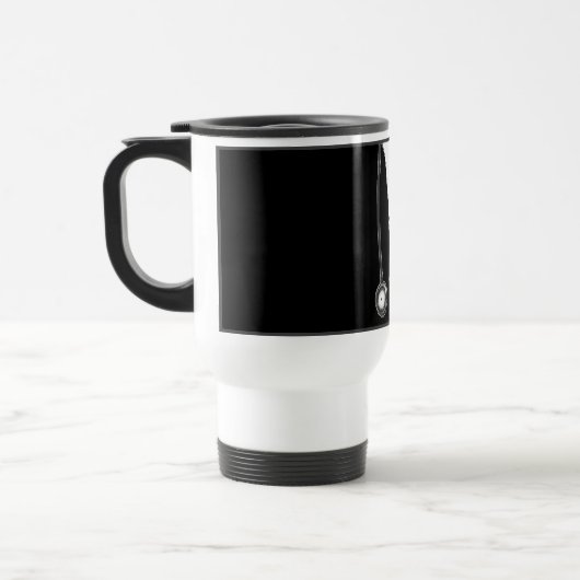 Aangepaste verpleegkundige Collectible Travel Mug Reisbeker (Links)