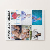 Aangepaste verpleegkundige EST 20XX 6 fotocollage Legpuzzel (Horizontaal)