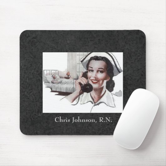 Aangepaste  verpleegkundige muismat (Met muis)