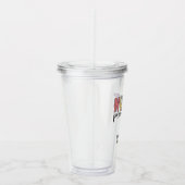 Aangepaste verpleegkundige NP Verpleegkundige Afst Acryl Drinkbeker (Rechts)