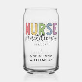 Aangepaste verpleegkundige NP Verpleegkundige Afst Blikvorm Glas (Achterkant)