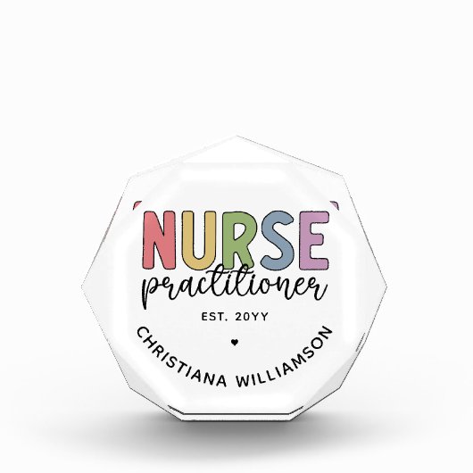 Aangepaste verpleegkundige NP Verpleegkundige Afst Fotoblokken (Voorkant)