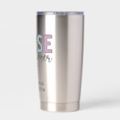 Aangepaste verpleegkundige NP Verpleegkundige Afst Geïsoleerde Drinkbeker (Achterkant)