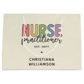 Aangepaste verpleegkundige NP Verpleegkundige Afst Groot Cadeauzakje (Voorkant)