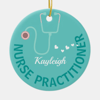 Aangepaste verpleegkundige stethoscoop keramisch ornament