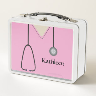 Aangepaste verpleegkundigen roze