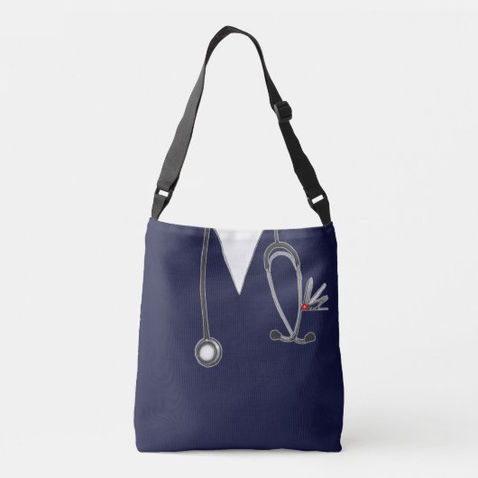 Aangepaste verpleegster crossbody tas (Achterkant)