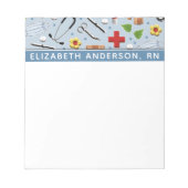 Aangepaste verpleegster notitieblok (Voorkant)