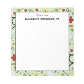 Aangepaste verpleegster notitieblok (Voorkant)