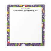 Aangepaste verpleegster notitieblok (Voorkant)