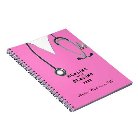 Aangepaste verpleegster notitieboek (Rechterzijde)